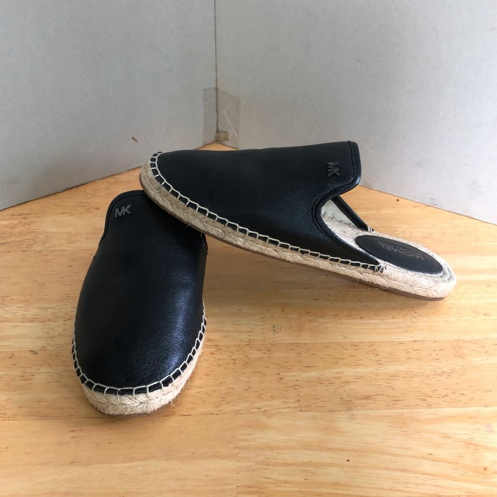 New Michael kors Mule espadrilles leather rope